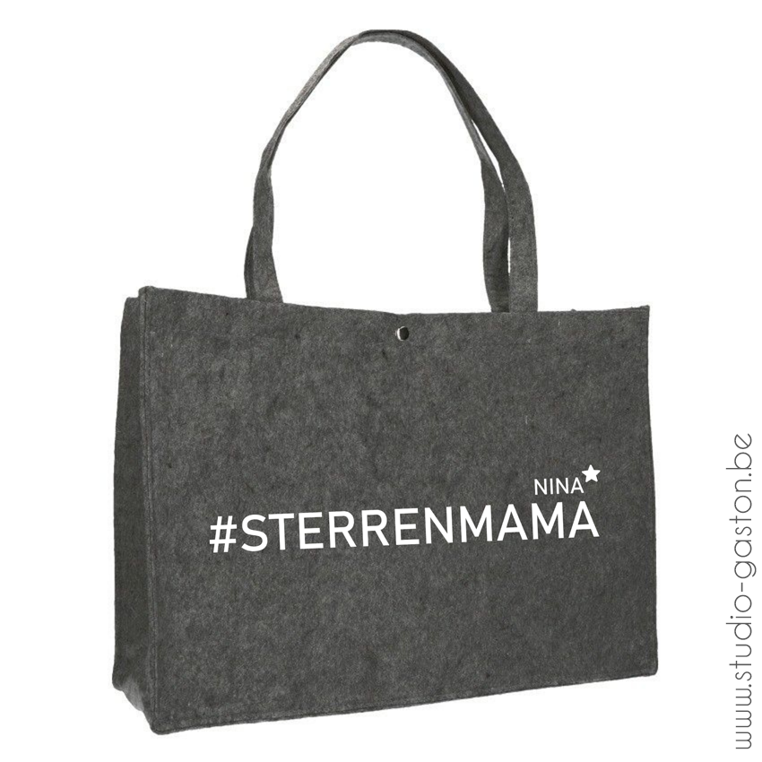Shopper Hashtag Boven De Wolken